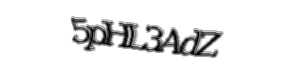 Security check image, please type the characters shown